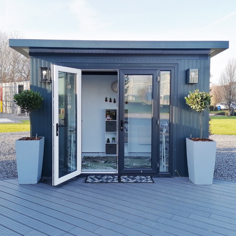 Compact prefabricated garden office